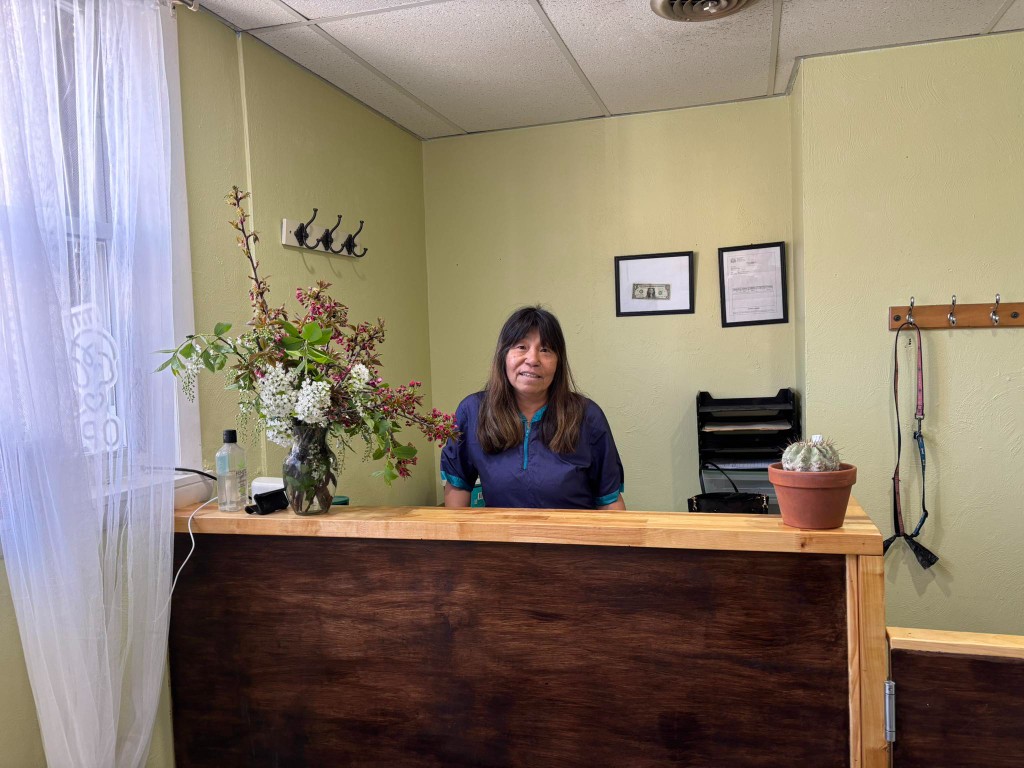 Kimie, owner of La Groom pet salon in Philadelphia PA
